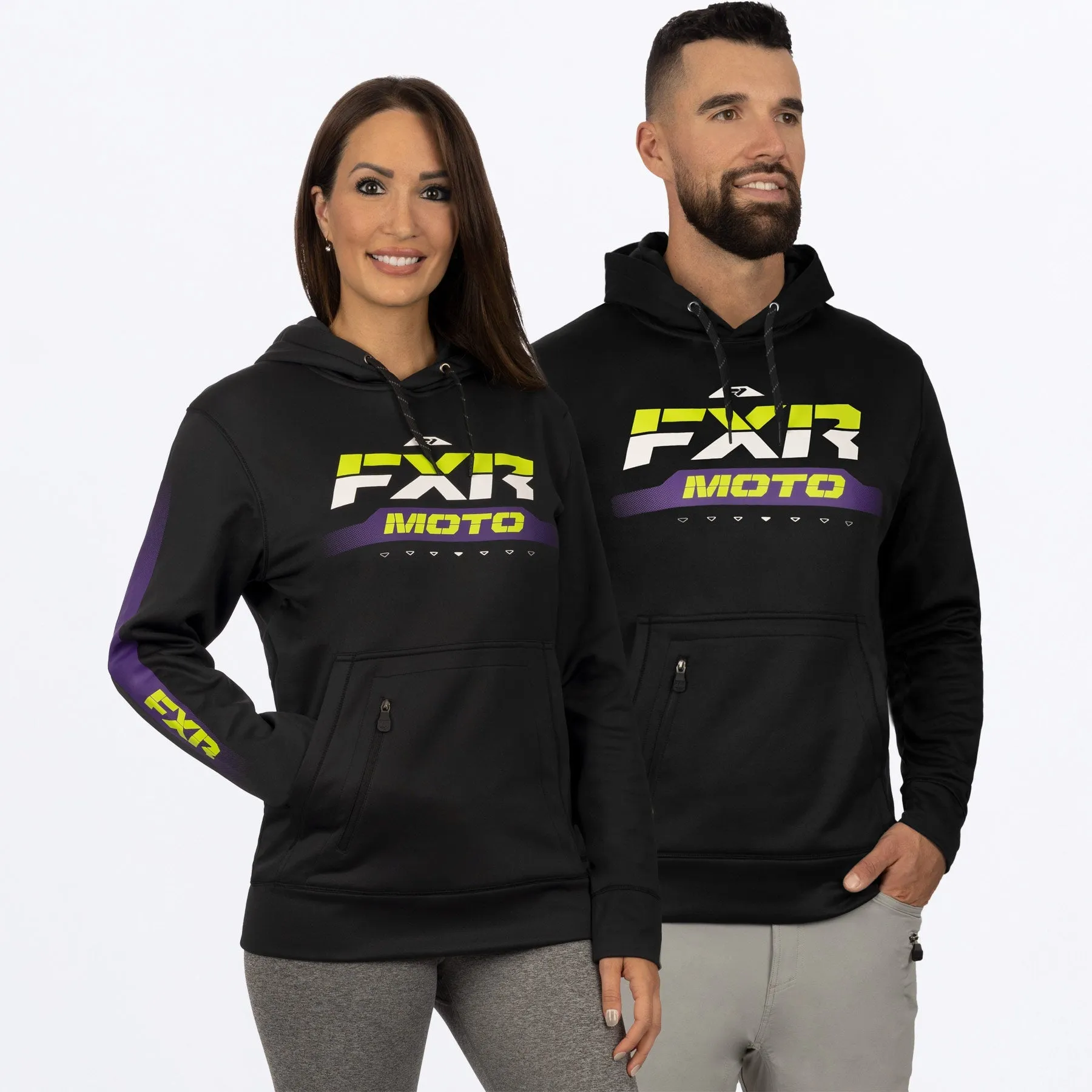 Unisex Moto Tech Pullover Hoodies