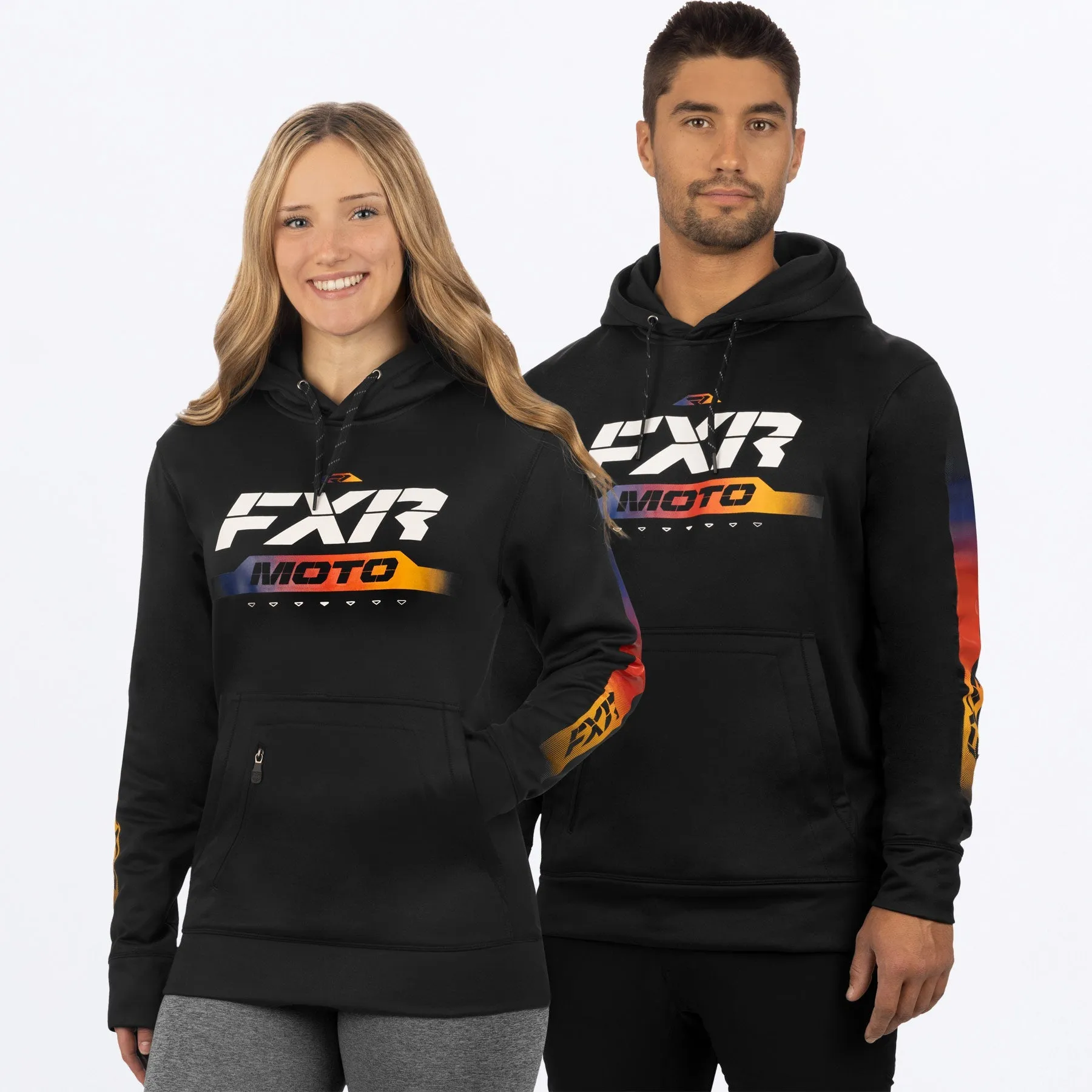 Unisex Moto Tech Pullover Hoodies