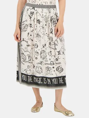 Vanessa Printed Midi Skirt