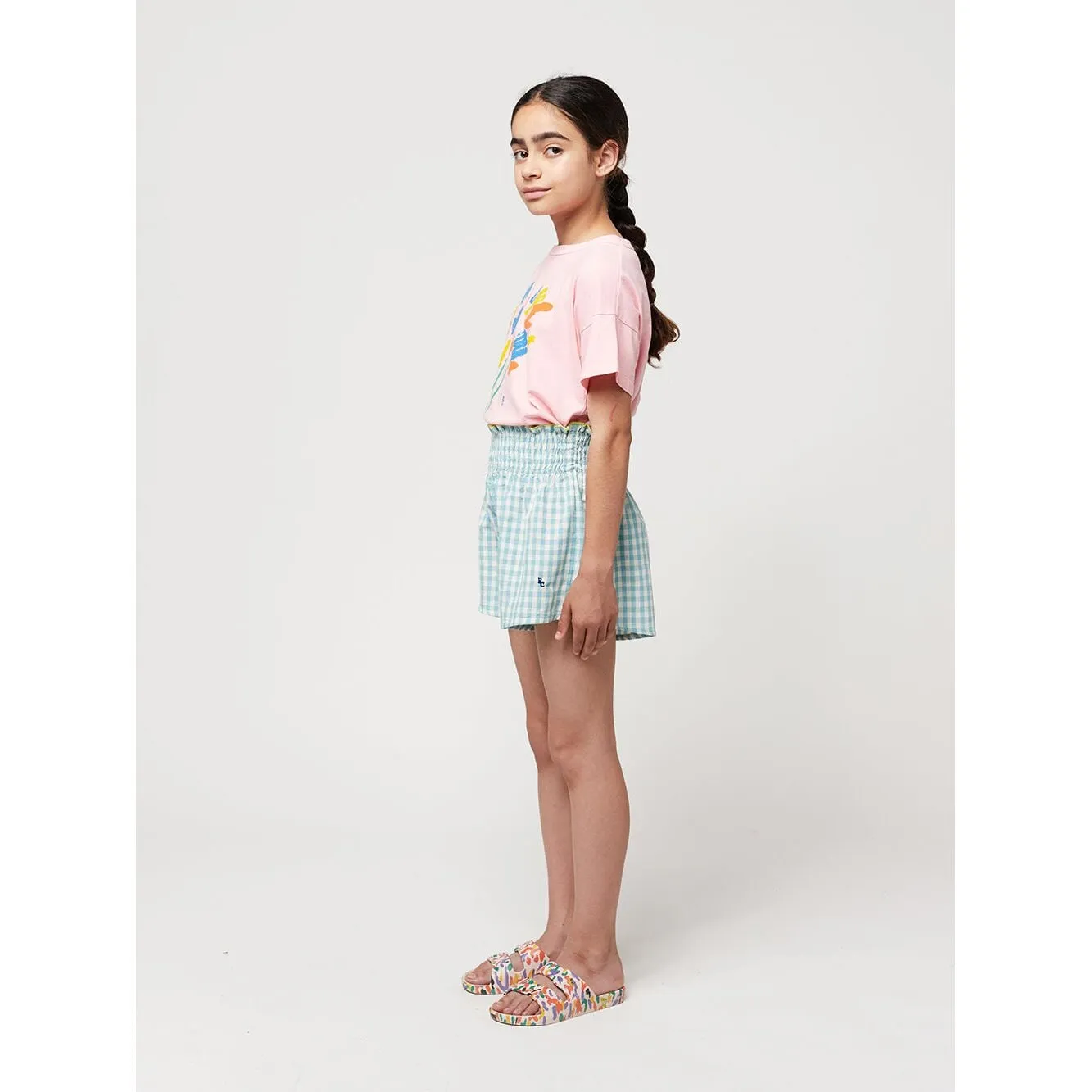 Vichy Woven Shorts