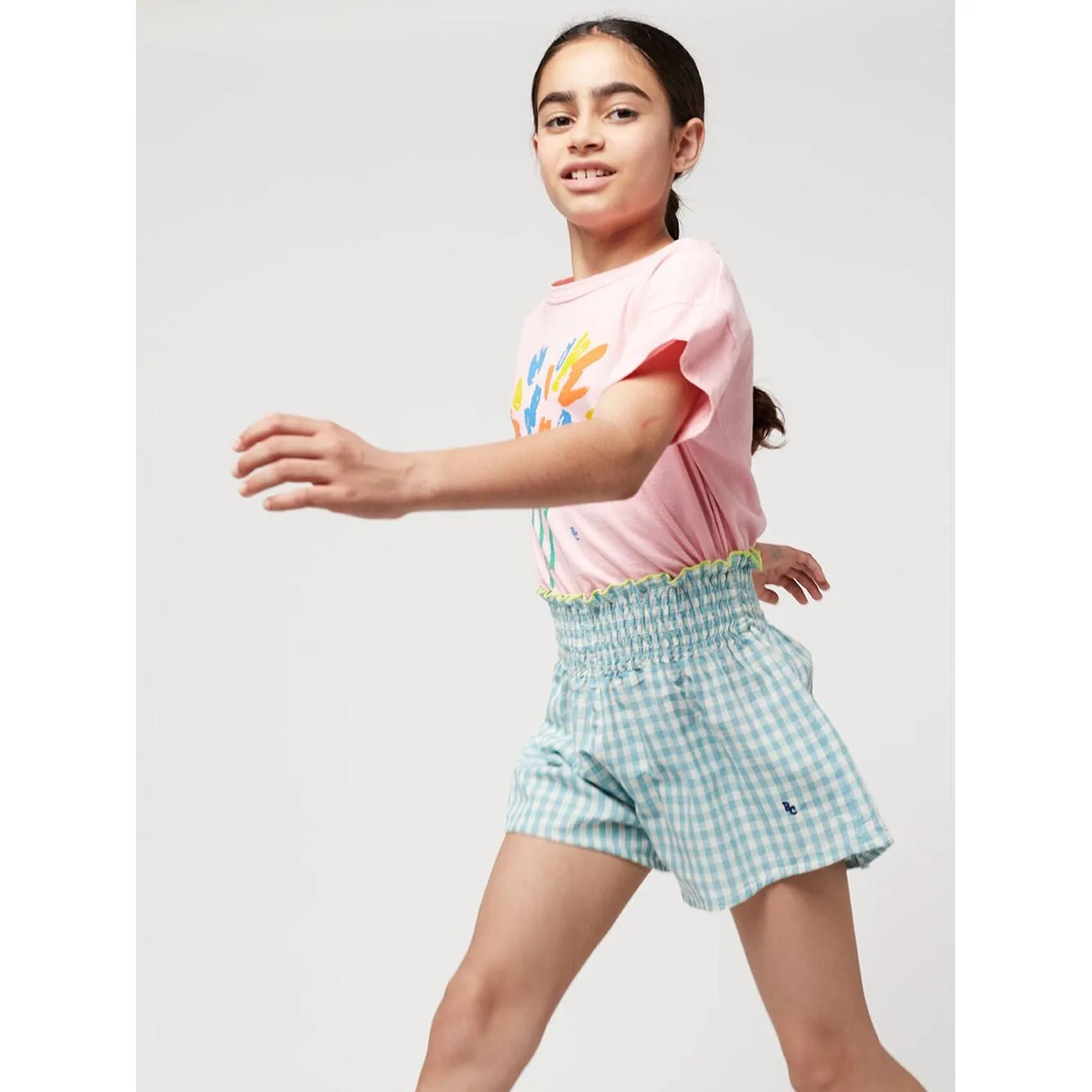 Vichy Woven Shorts