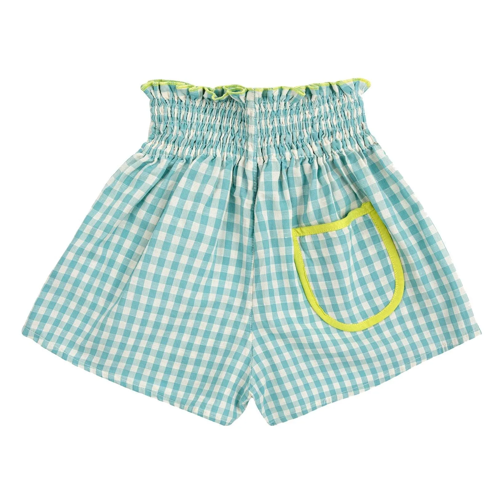 Vichy Woven Shorts