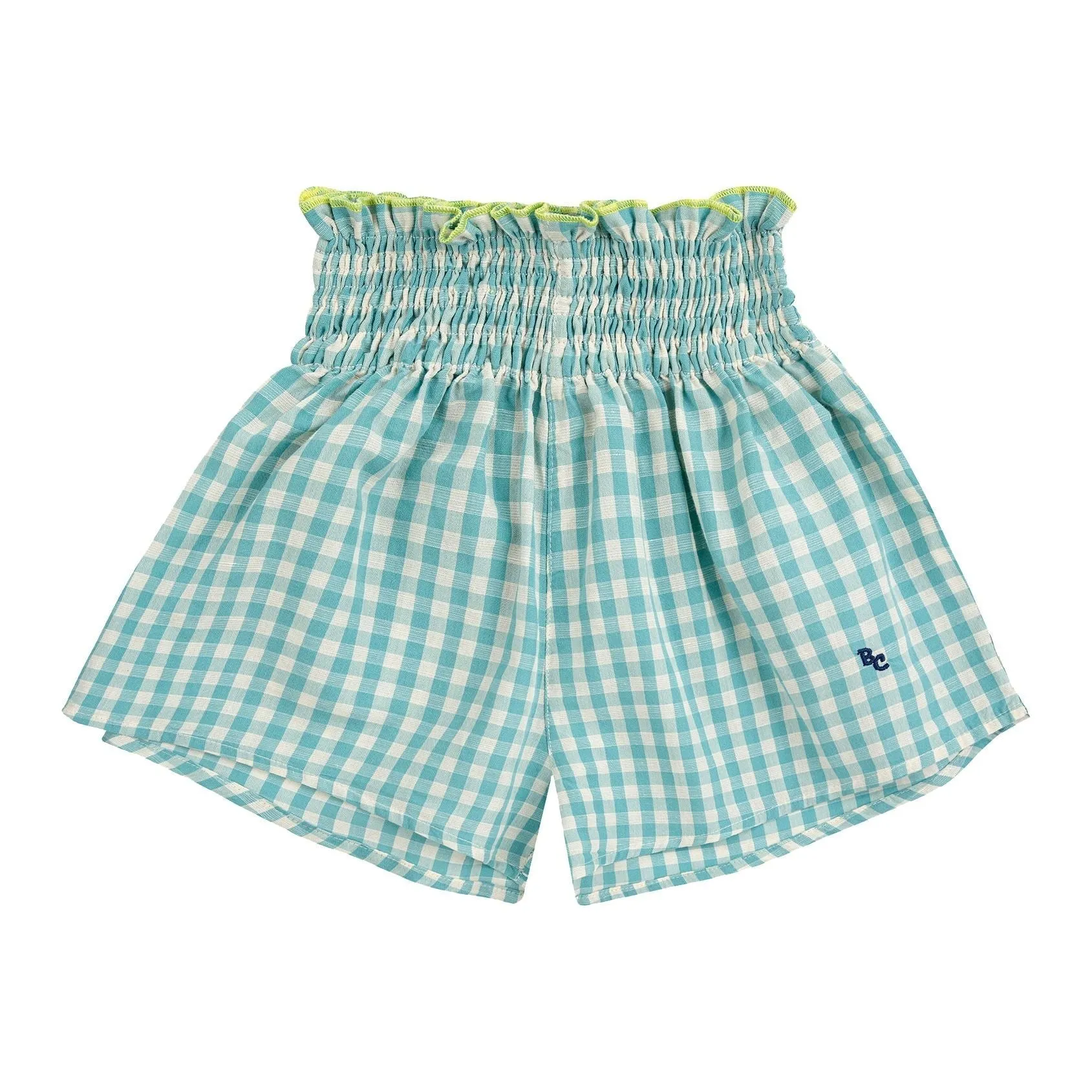 Vichy Woven Shorts