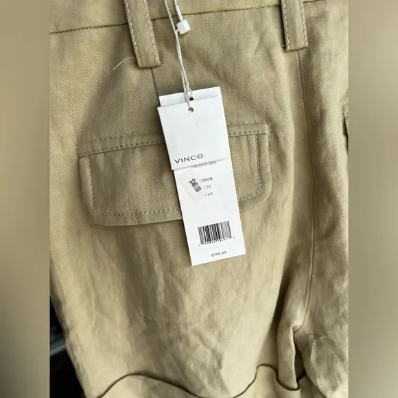 Vince Linen blend shorts. Size 2