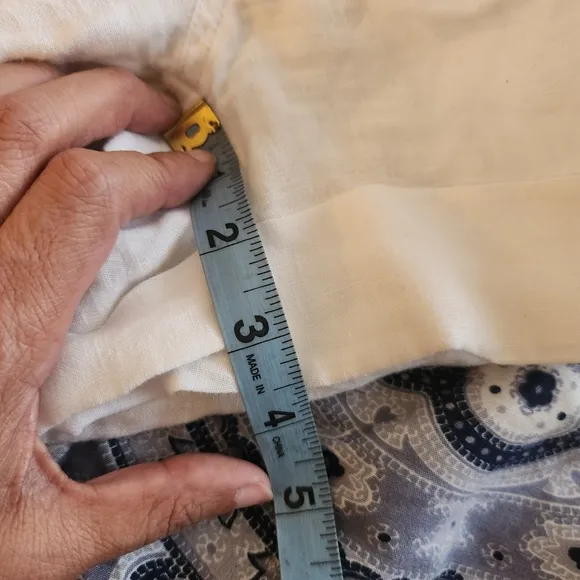 Vince linen shorts size 6