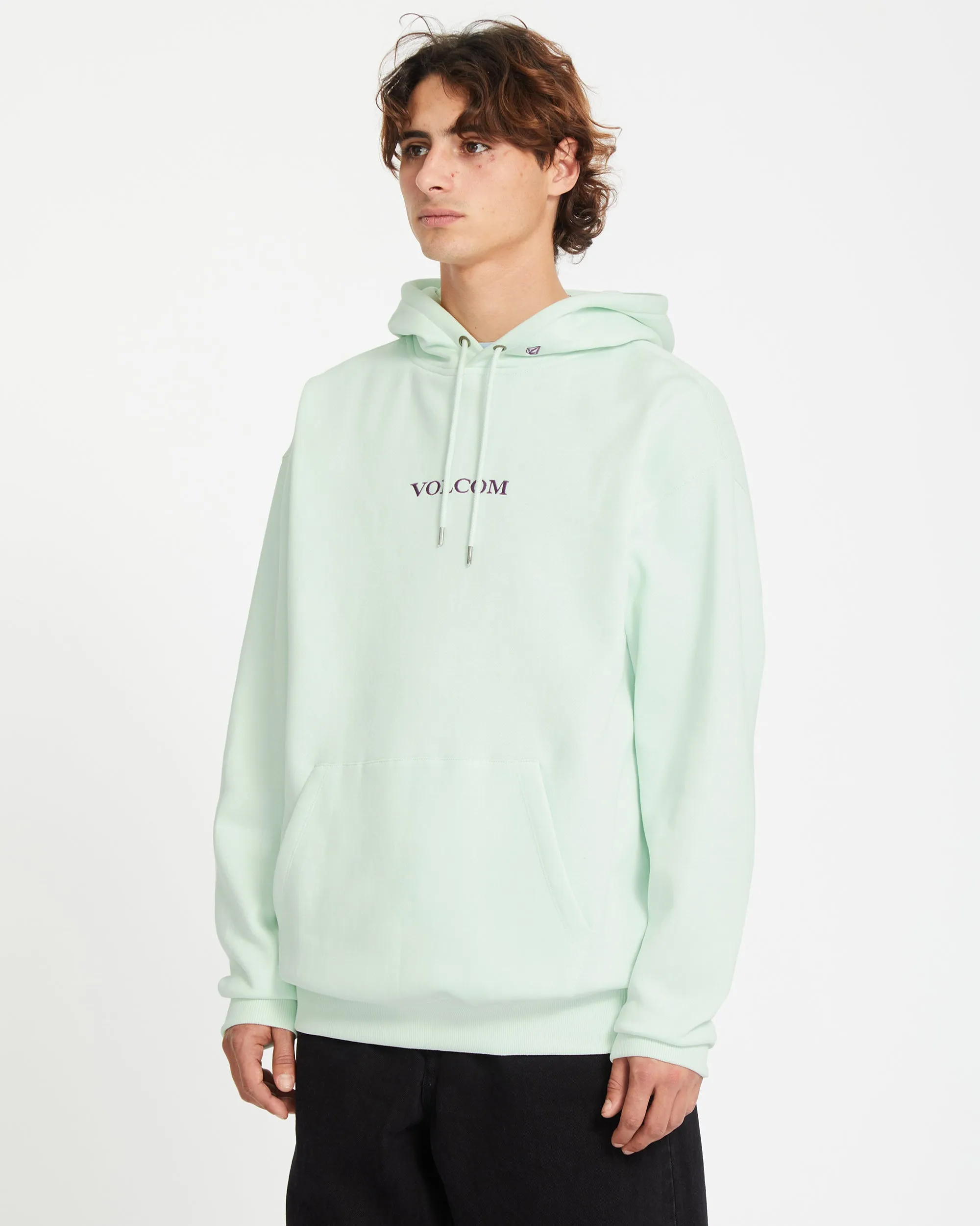Volcom Stone Hoodie - CLOUD BLUE
