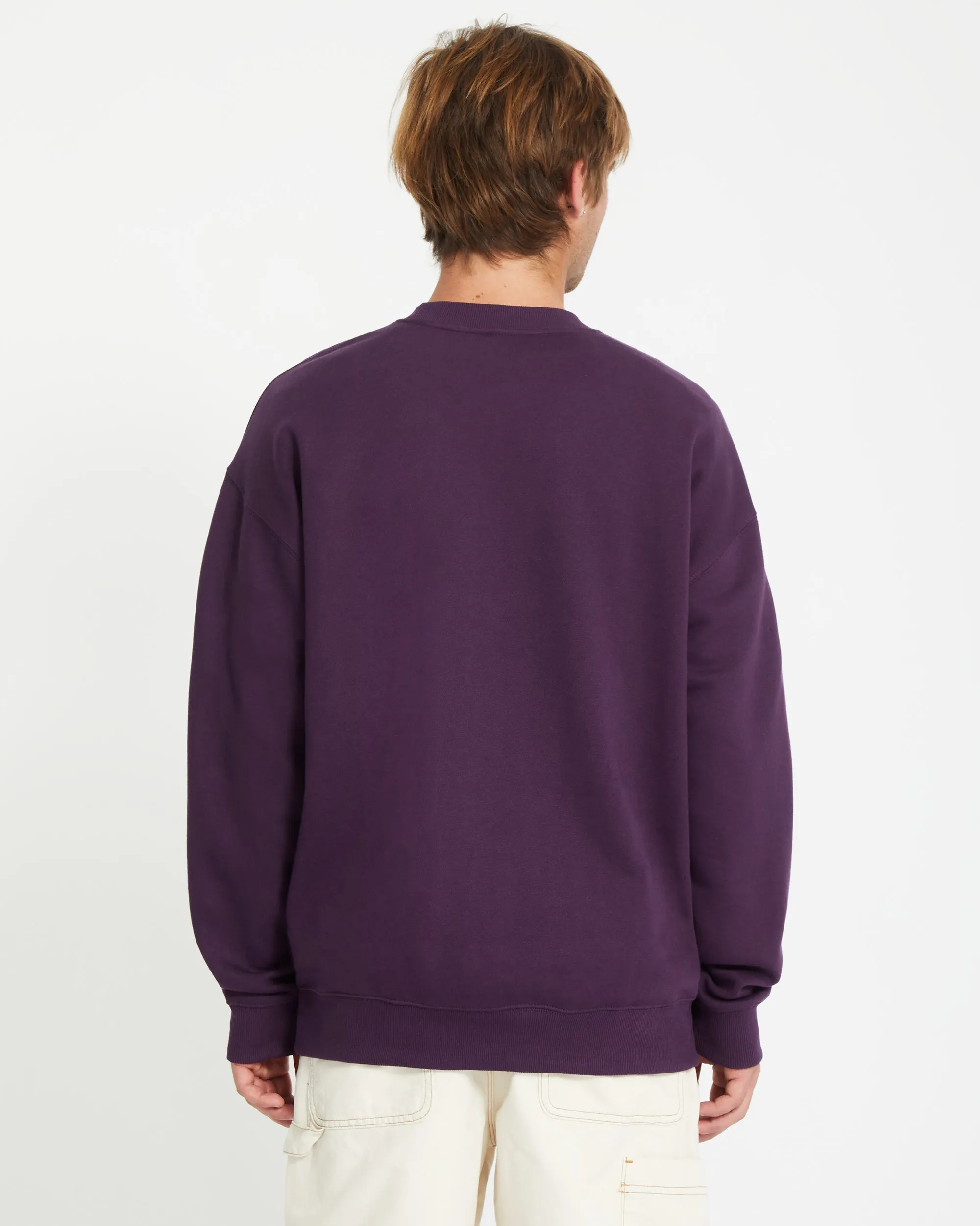 Volcom Stone Sweatshirt - GRAPE ROYALE
