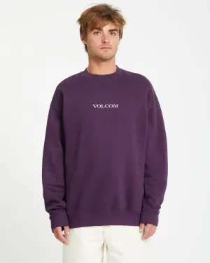 Volcom Stone Sweatshirt - GRAPE ROYALE