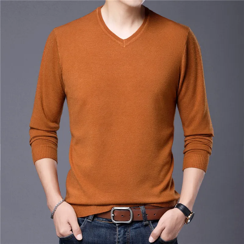 West Louis™ Autumn Casual V-Neck Pullover