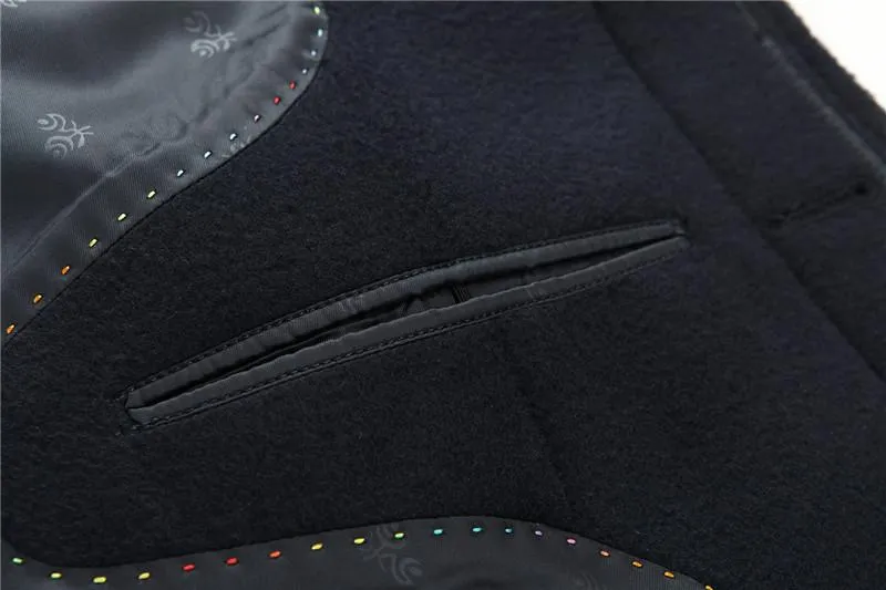 West Louis™ Single Breasted Woolen Coat