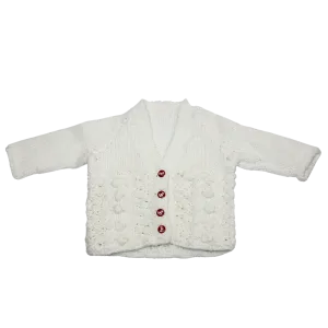 White Knitted Cardi