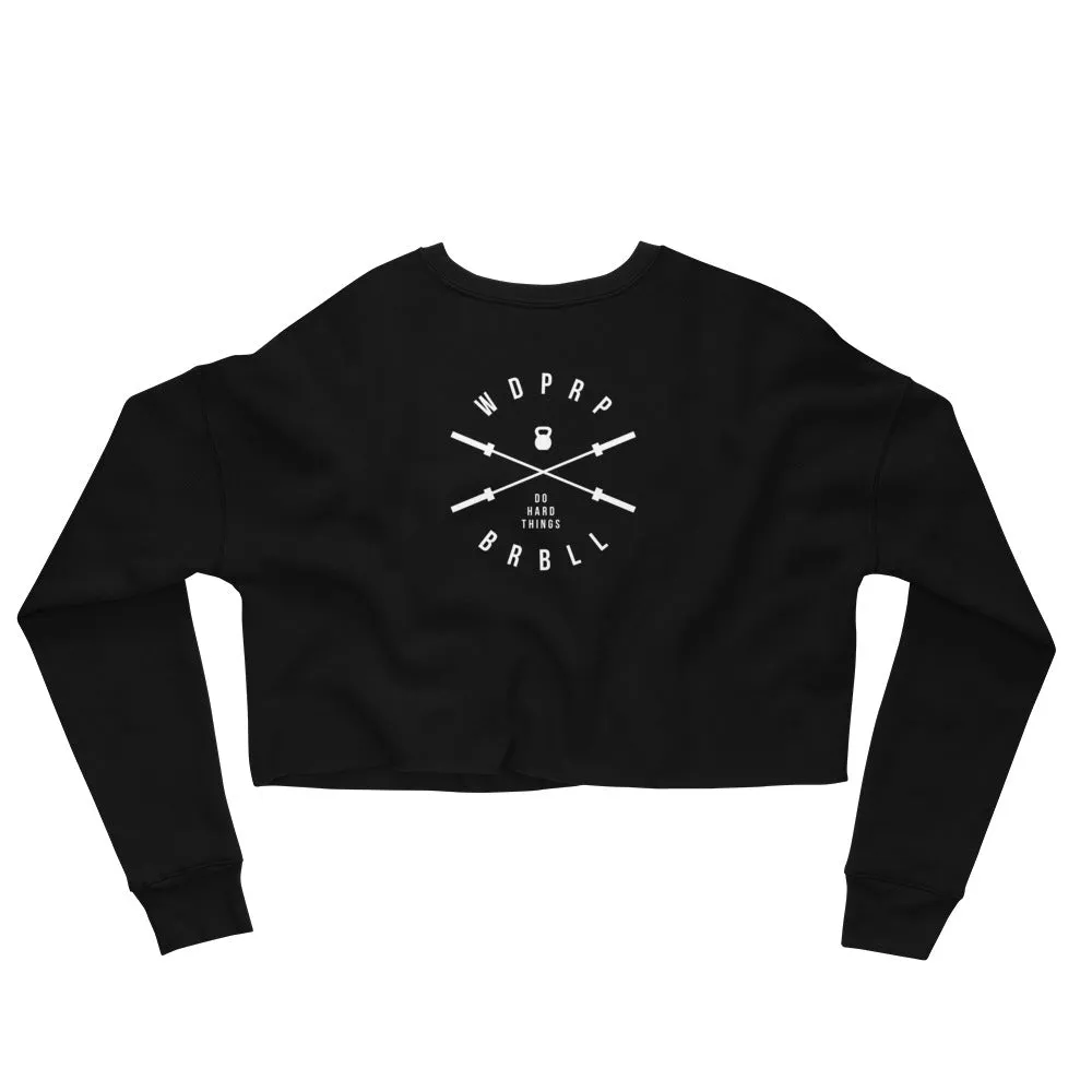 WODprep Barbell Crop Sweatshirt