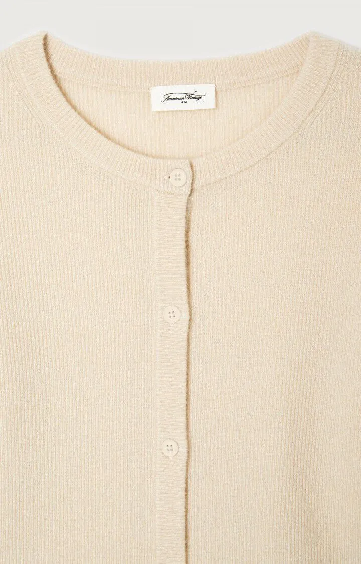 WOMEN'S CARDIGAN RAXOW - NUDE