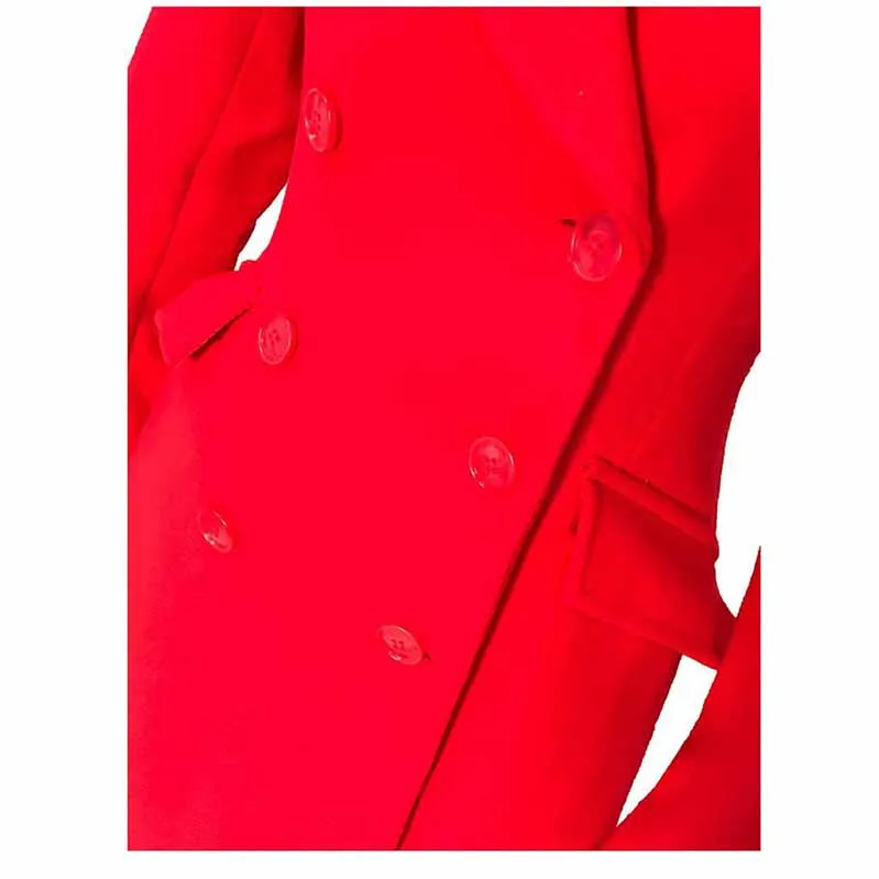 Womens Long Winter Coats Outfits Woolen Coatdress for Wedding Guests Bride Wind-breaker