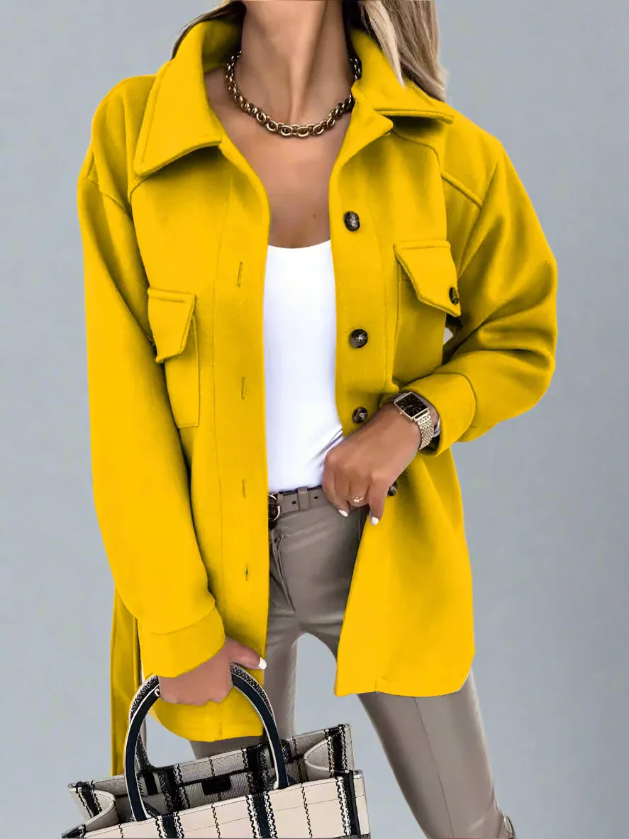 Woolen Loose Jacket