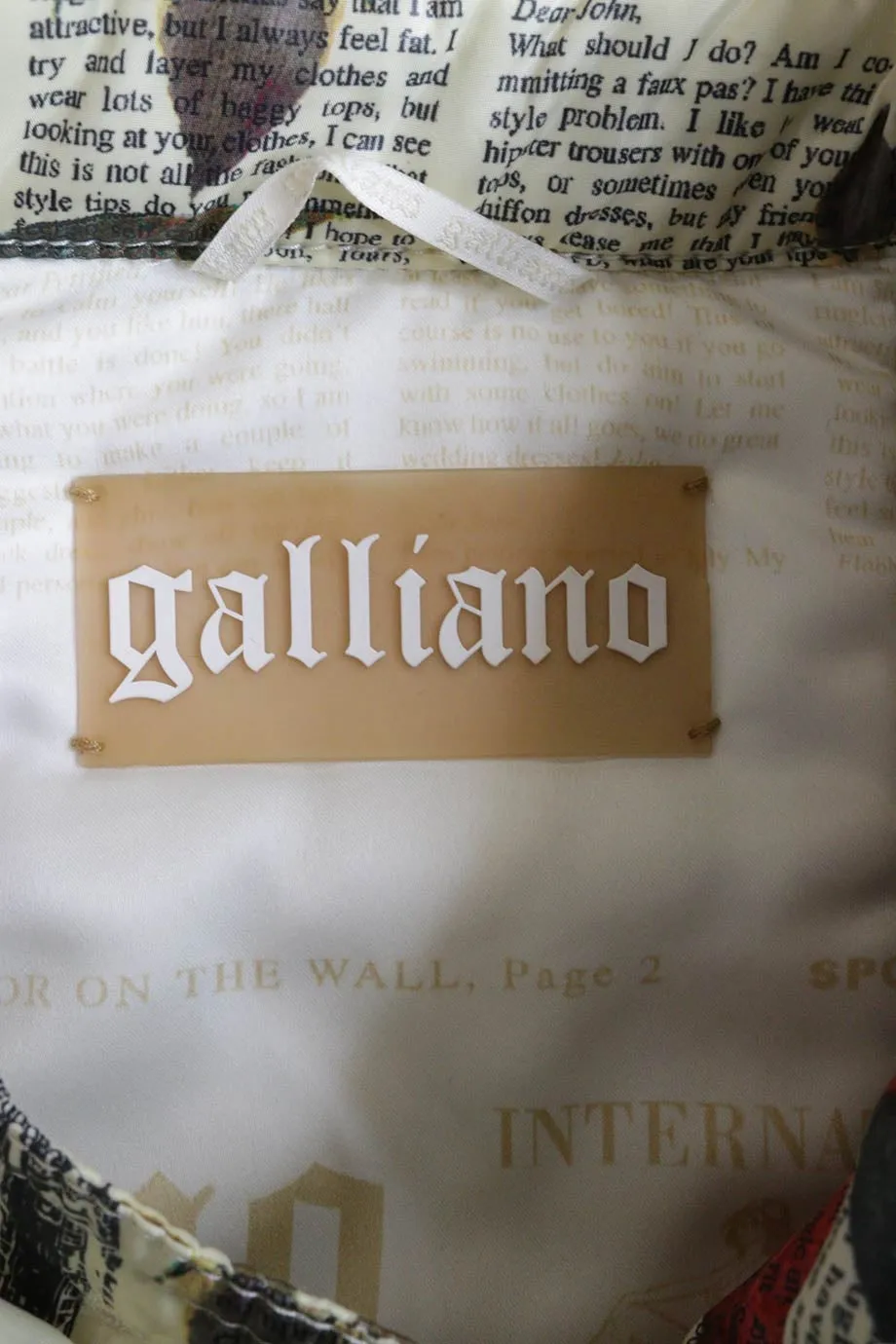 [WW23805] John Galliano | Trench Coat