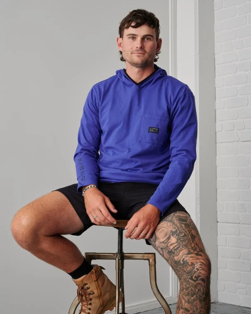 x41/Long Sleeve Tee - Electric Purple