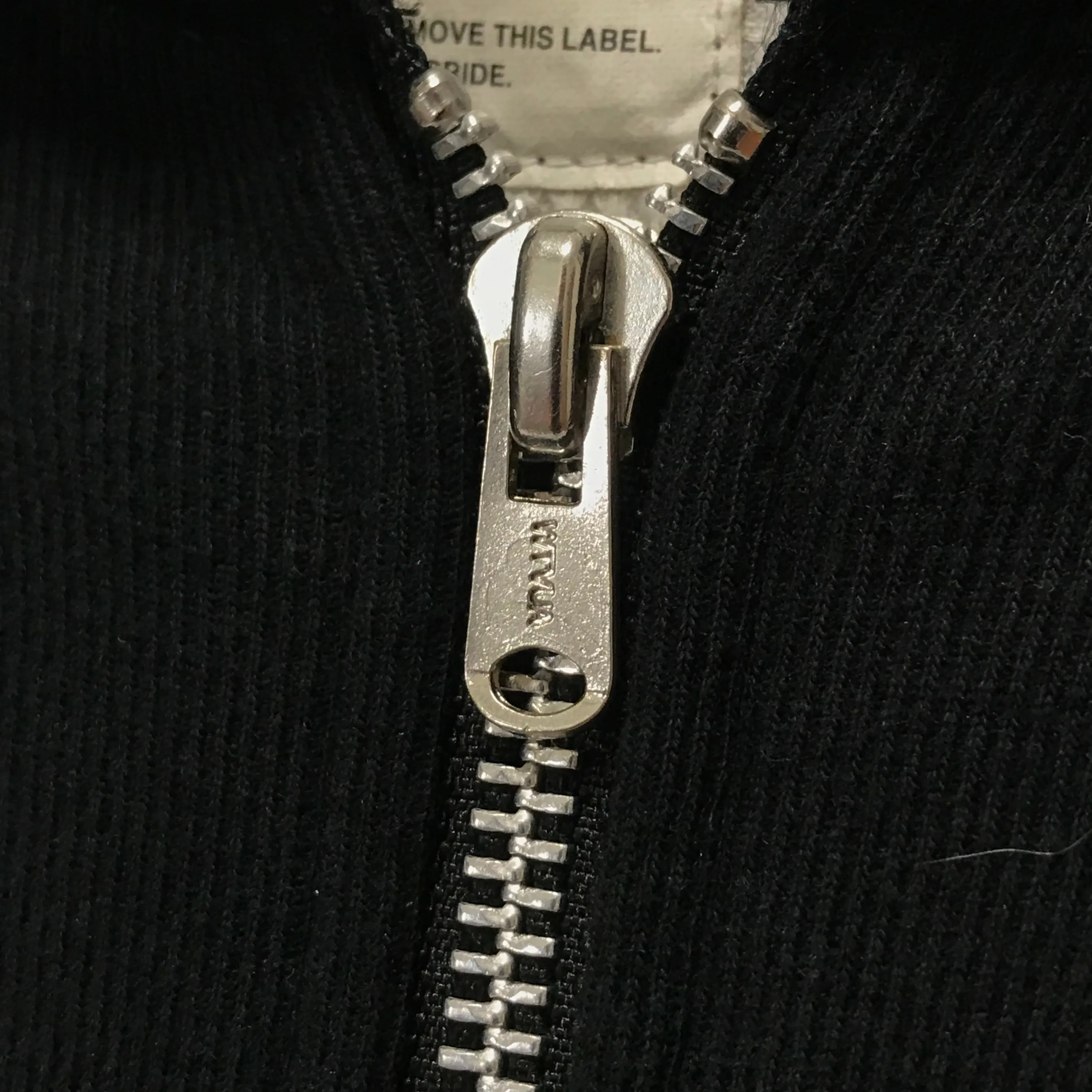 [XL] WTaps 06AW Hellweek Zip Up Thermal Hoodie Black