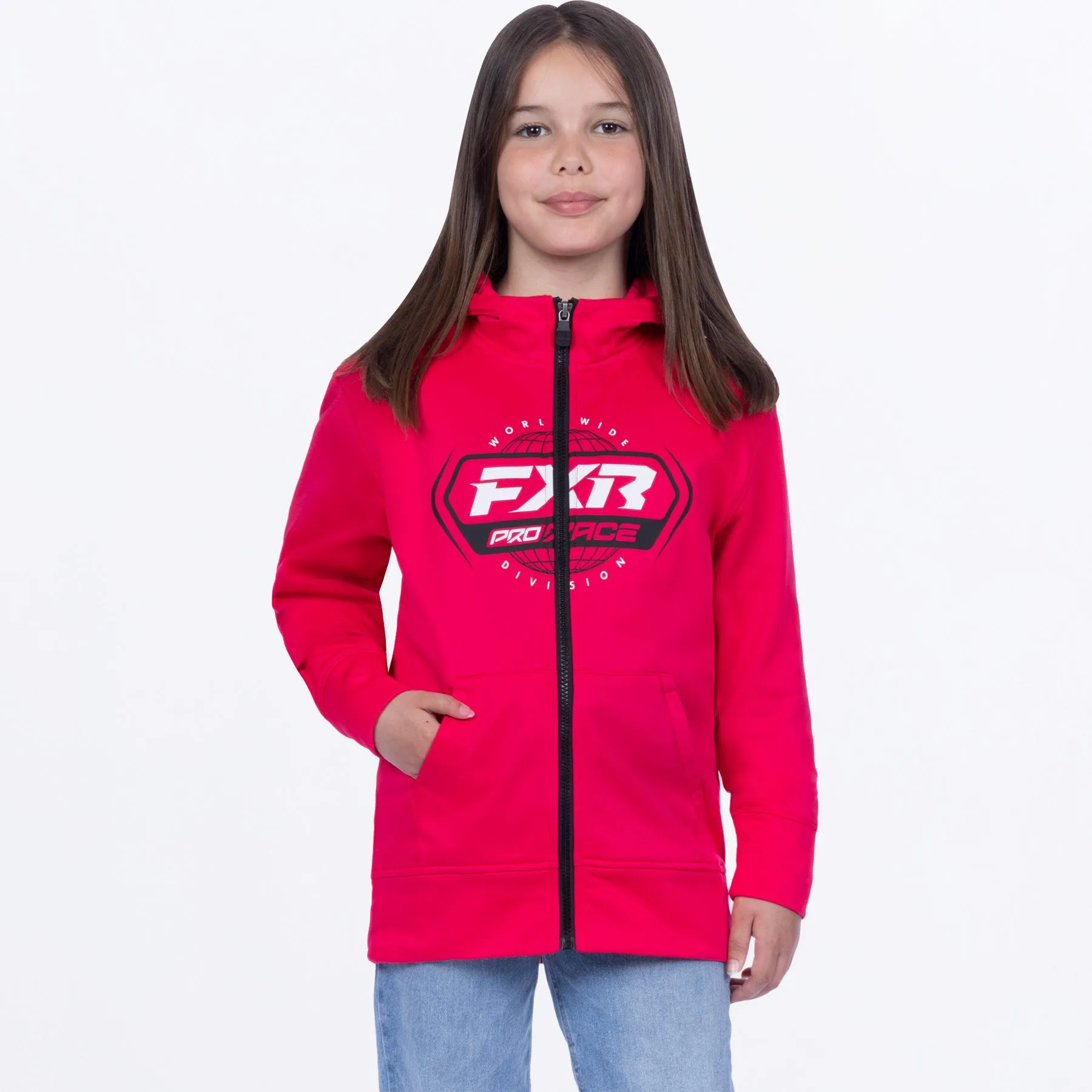 Youth Race Division Tech Zip Hoodie