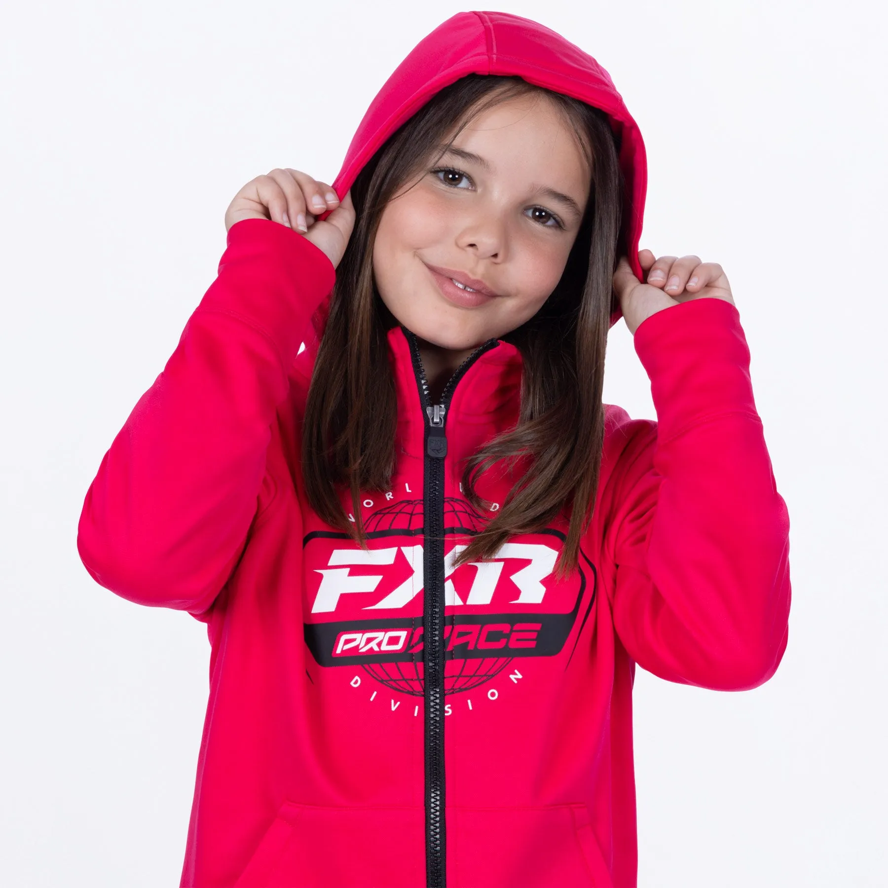 Youth Race Division Tech Zip Hoodie