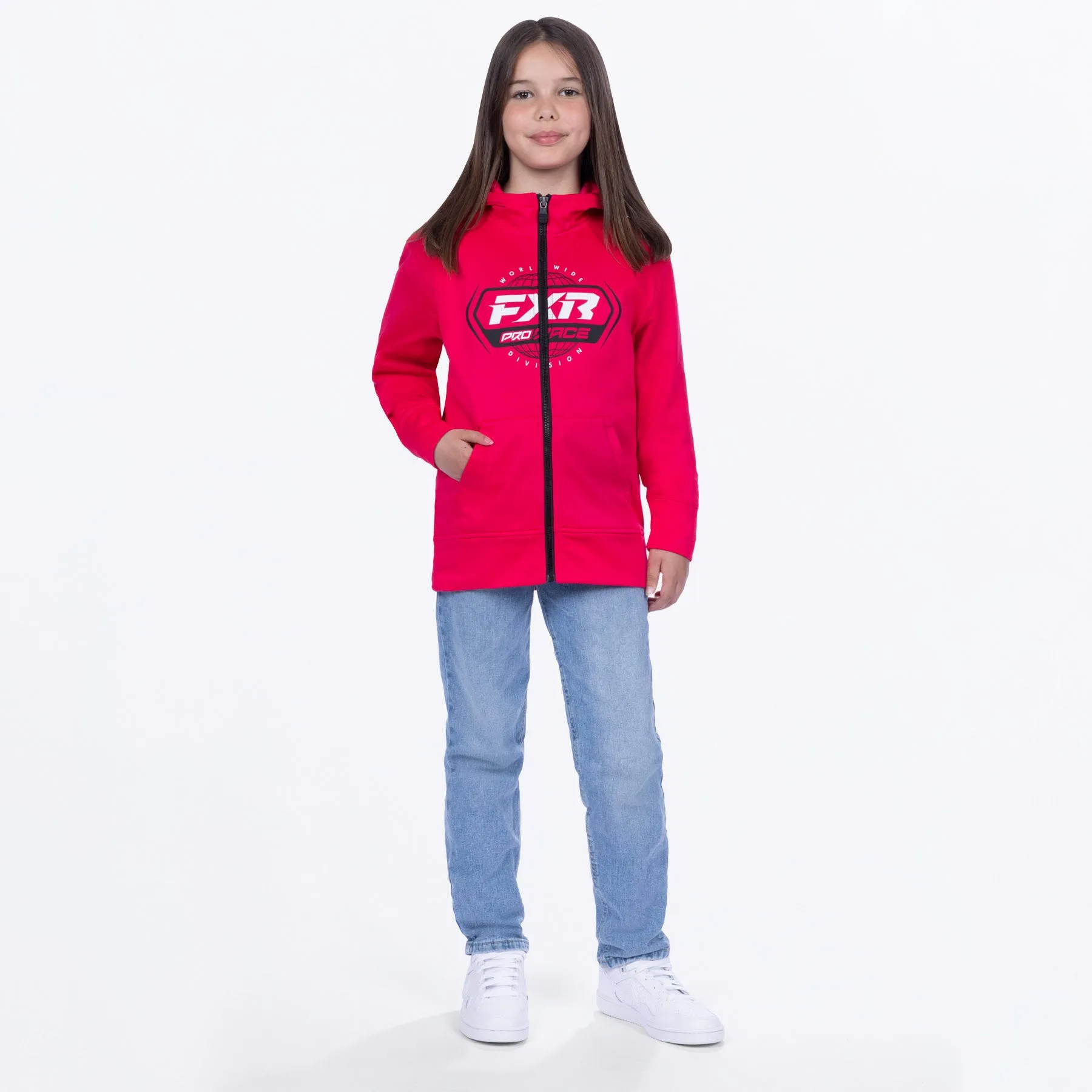 Youth Race Division Tech Zip Hoodie