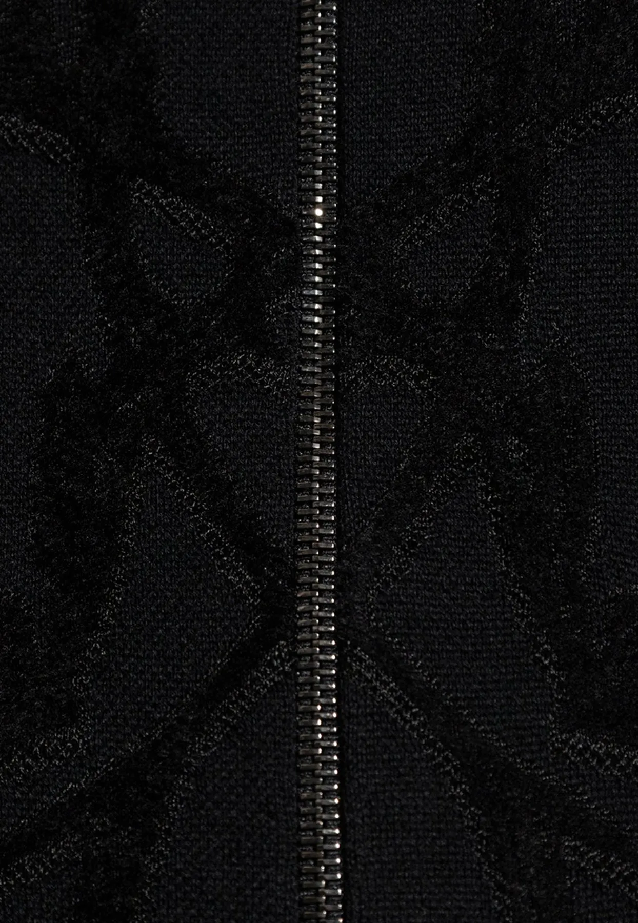 Zip-Up Wool-Blend Cardigan