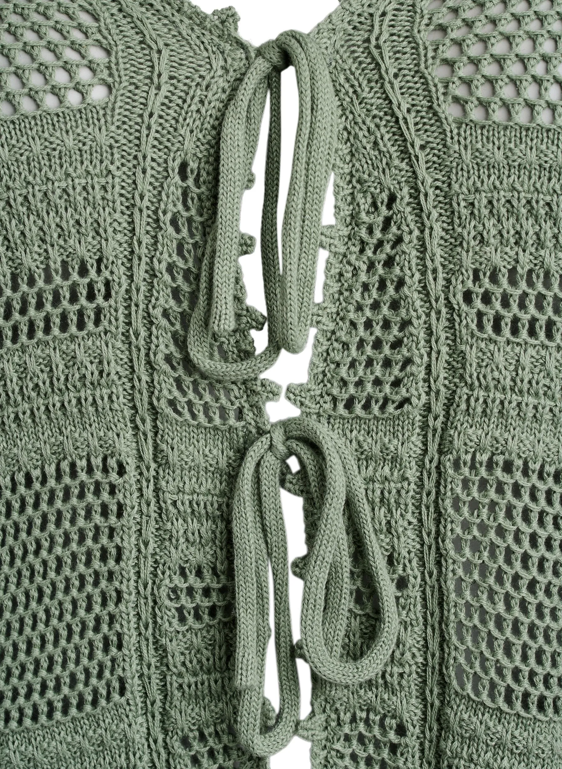 Zizzi Viola Cardi in Green